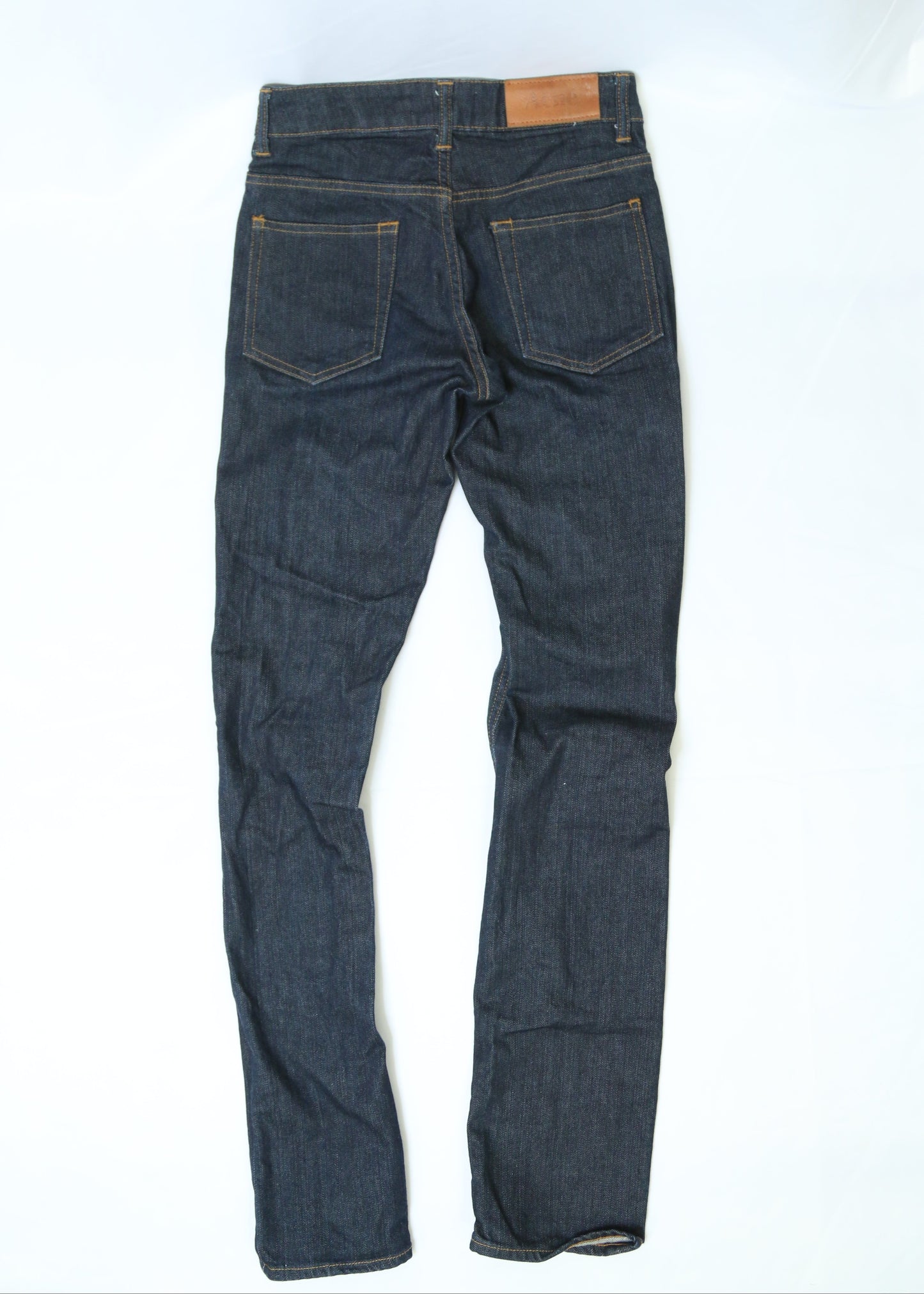 Women's Acne Studios Skin 5 Raw Rinse Jeans Size 25"