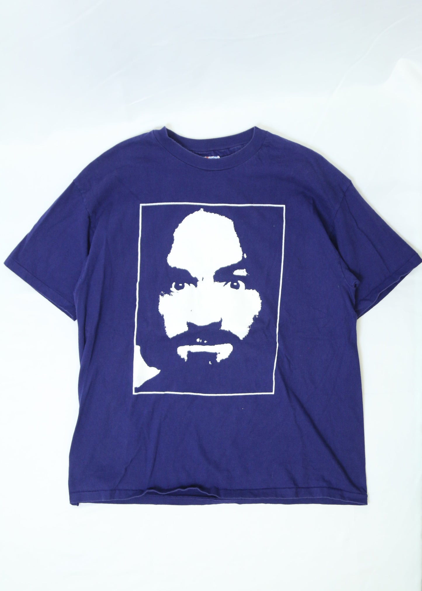 Men's Vintage Charles Manson "Charlie Don't Surf" T-Shirt Size XL