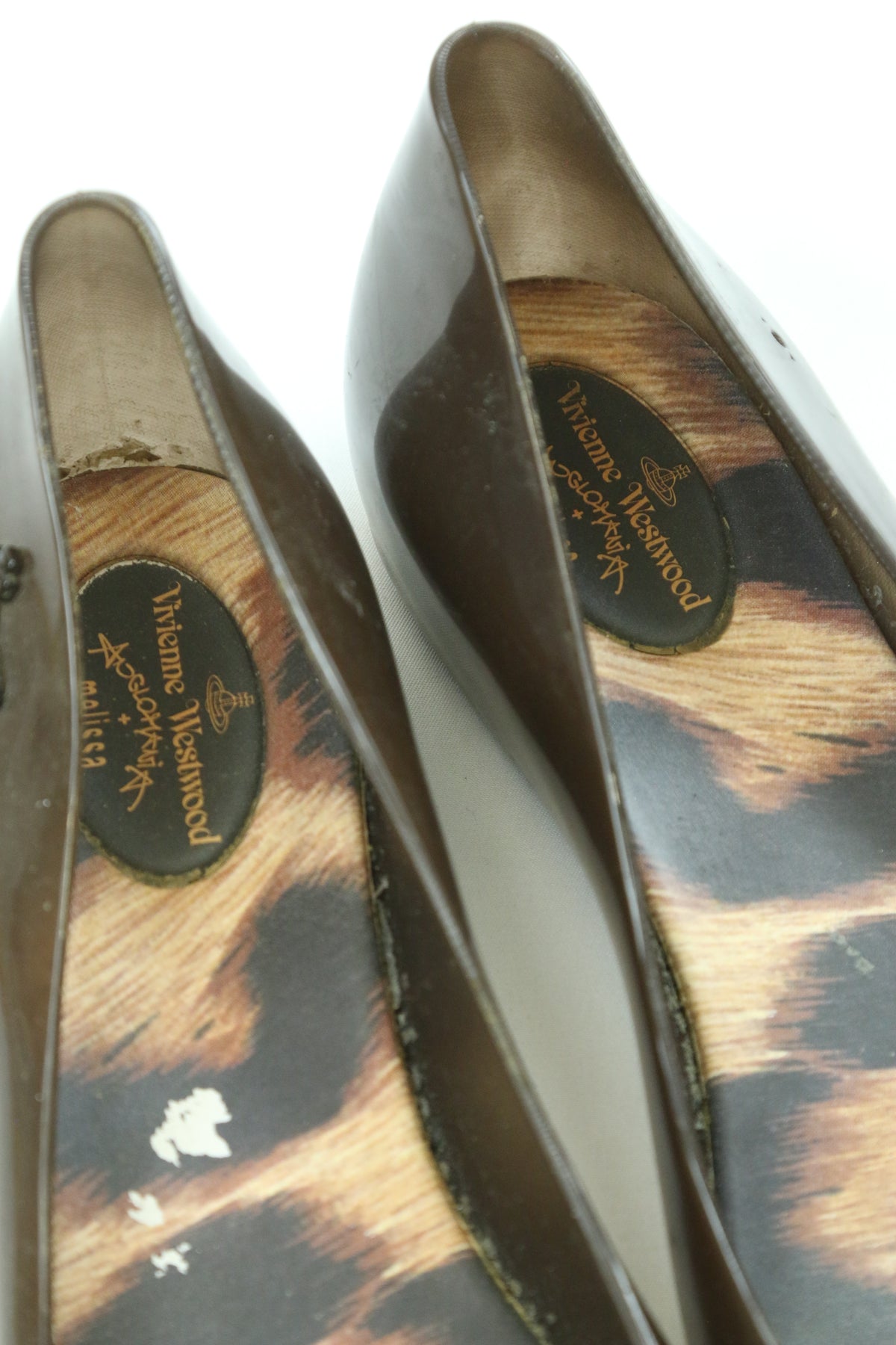 Women's Vivienne Westwood x Melissa Anglomania Grown Jelly Flats Size 9
