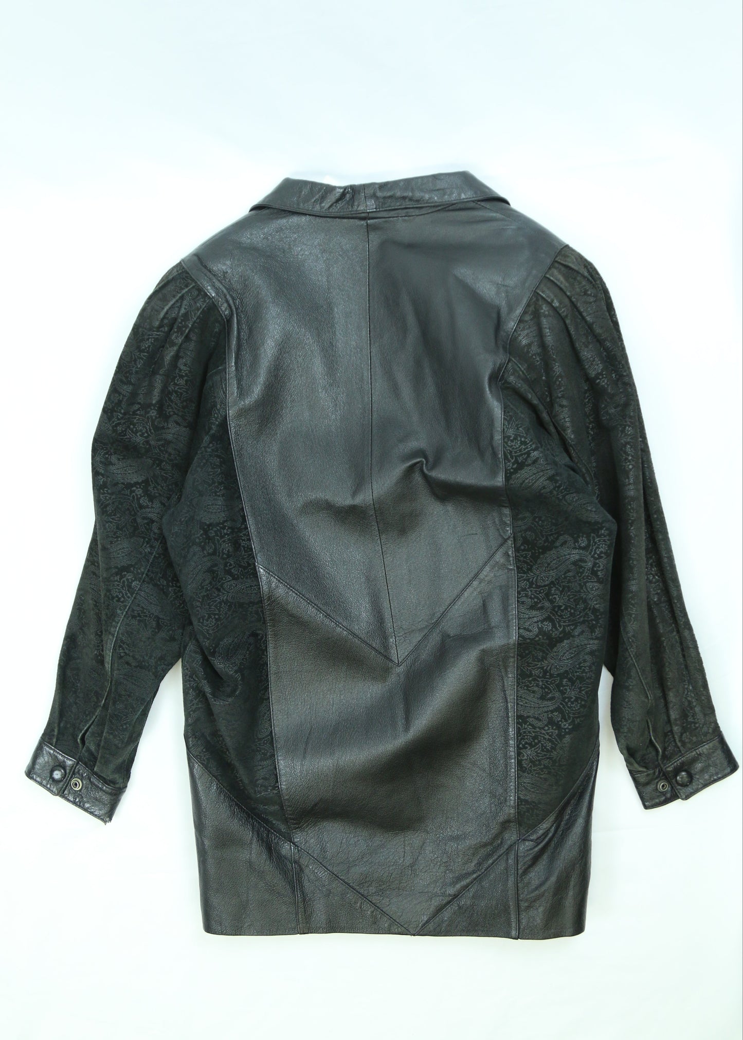 Women's Vintage Wilsons Black Leather Jacket Size XS