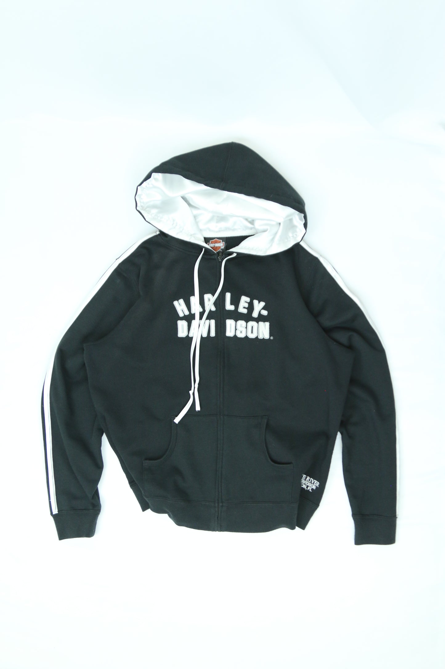 Women's Vintage Harley Davidson Boxer Hoodie Size Large