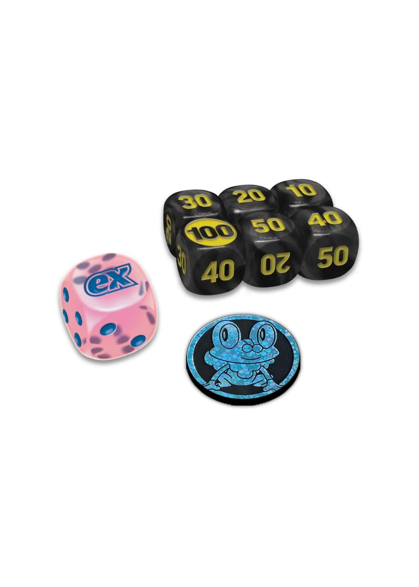 Pokemon TCG Chaos Rising Pokemon Center ETB Dice Coin