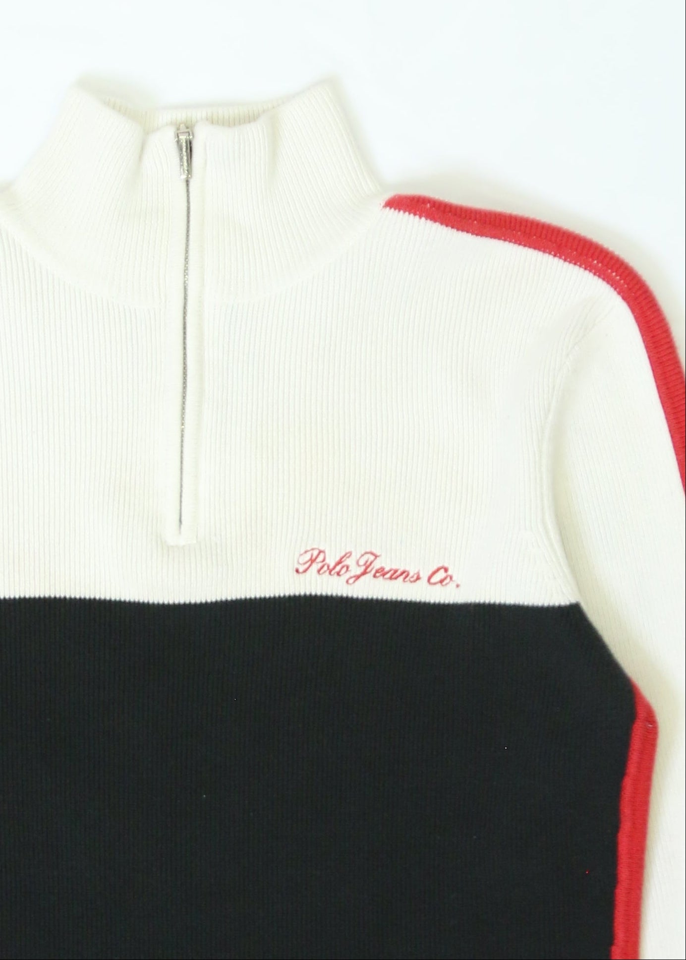 Women's Polo Jeans Co. Quarter Zip Size Large