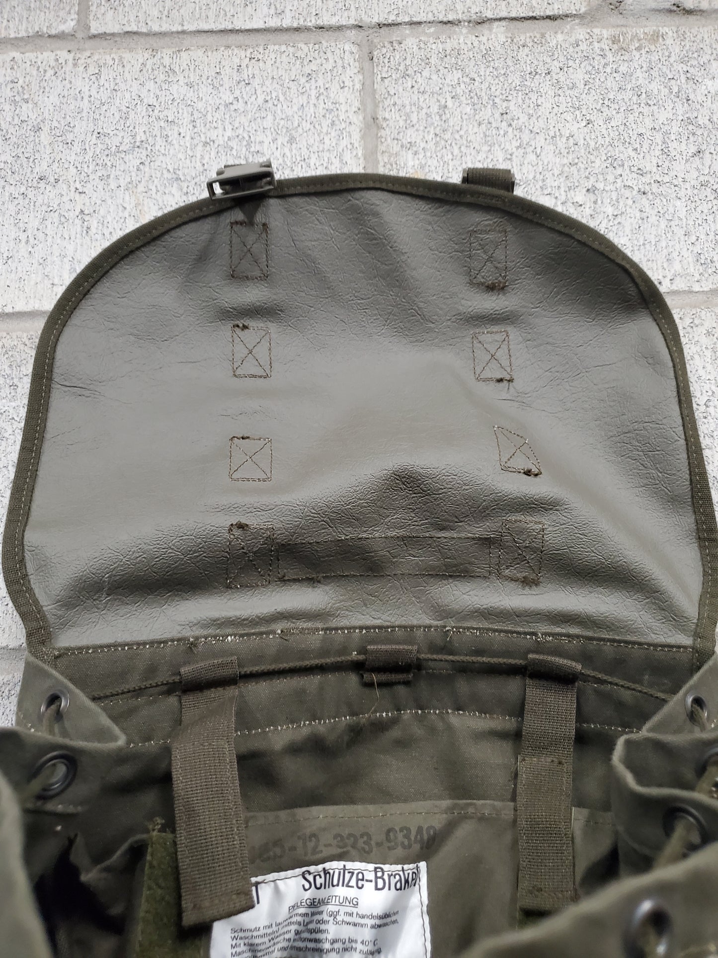 German Army Mountain Rucksack Bag Backpack Olive Green