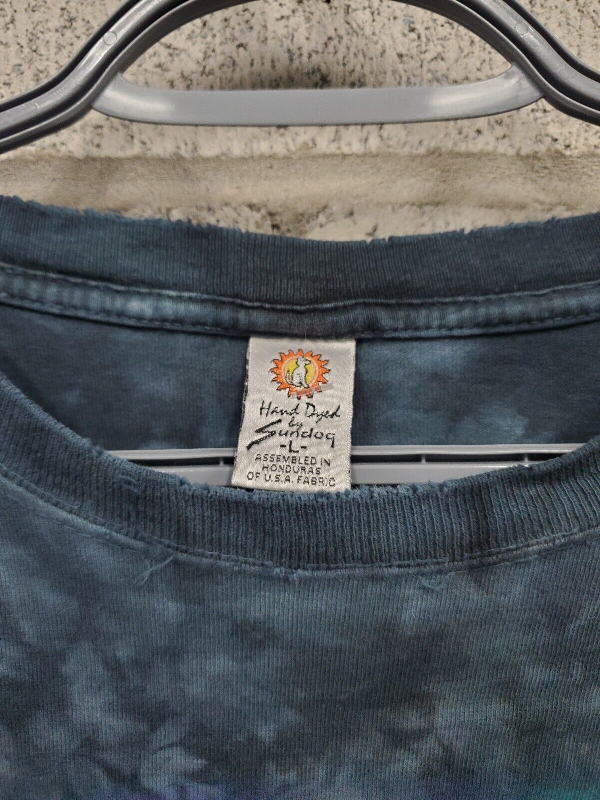 Mens Pink Floyd Tie Dye T-Shirt Size Large