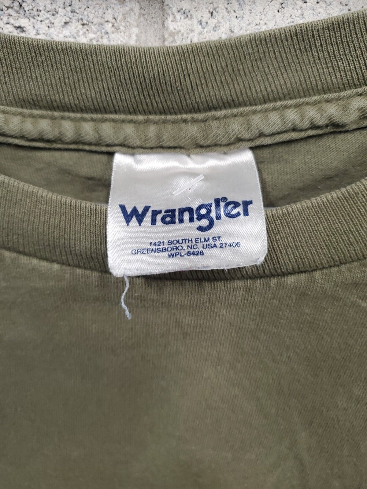 Mens Wrangler T-Shirt Fits XL