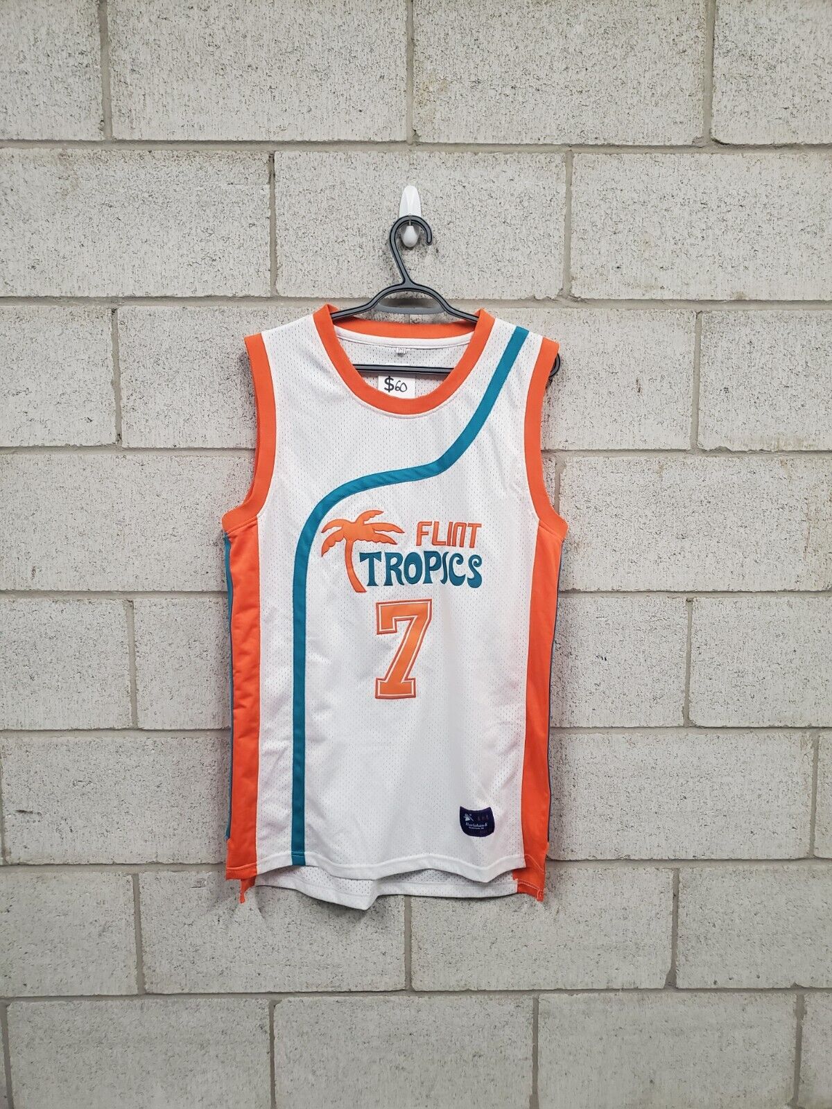 Mens Flint Tropics Coffee Black Movie Jersey Size Medium