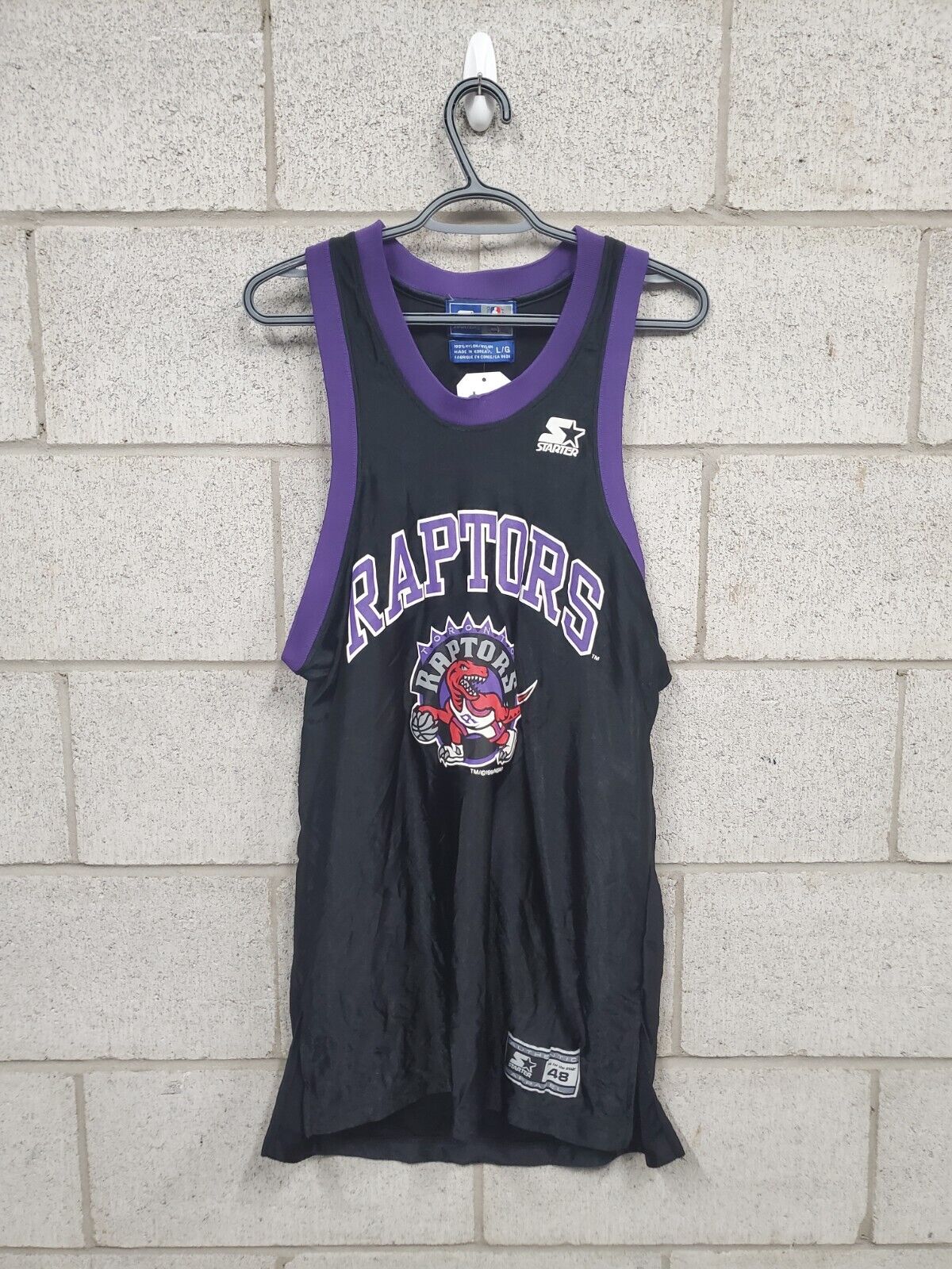 Mens Toronto Raptors Starter Jersey Size Large