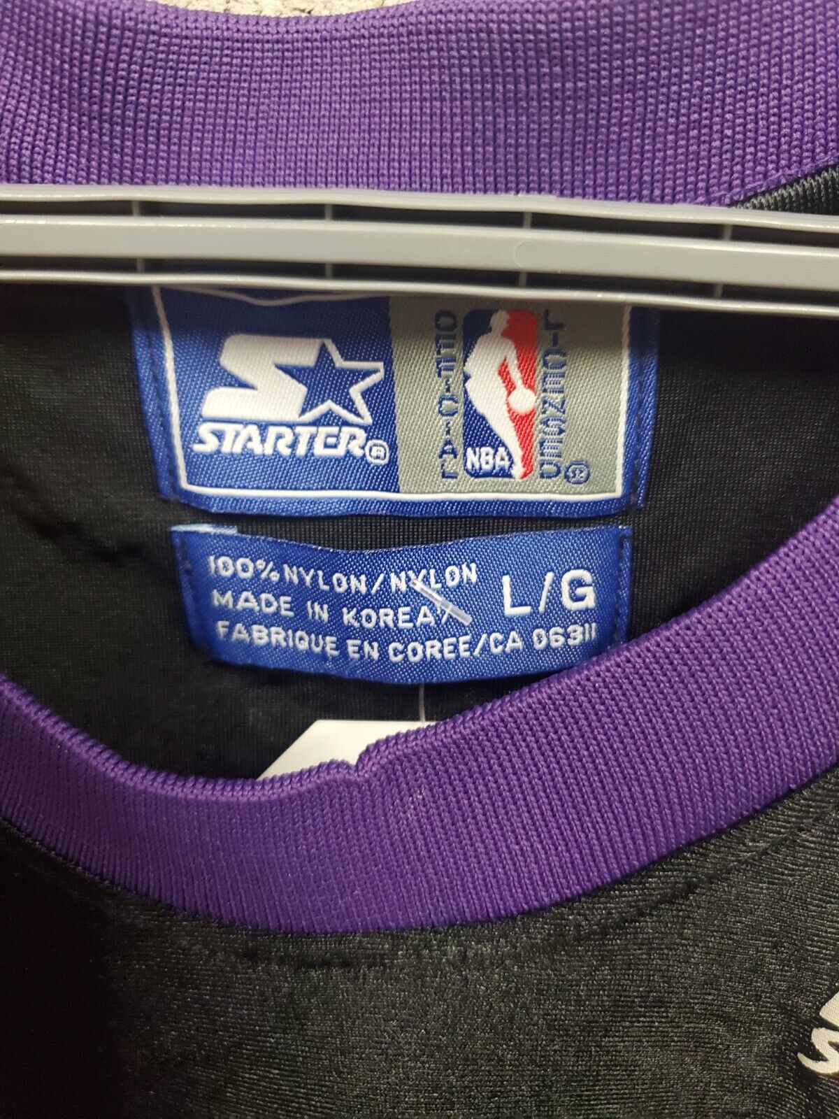 Mens Toronto Raptors Starter Jersey Size Large