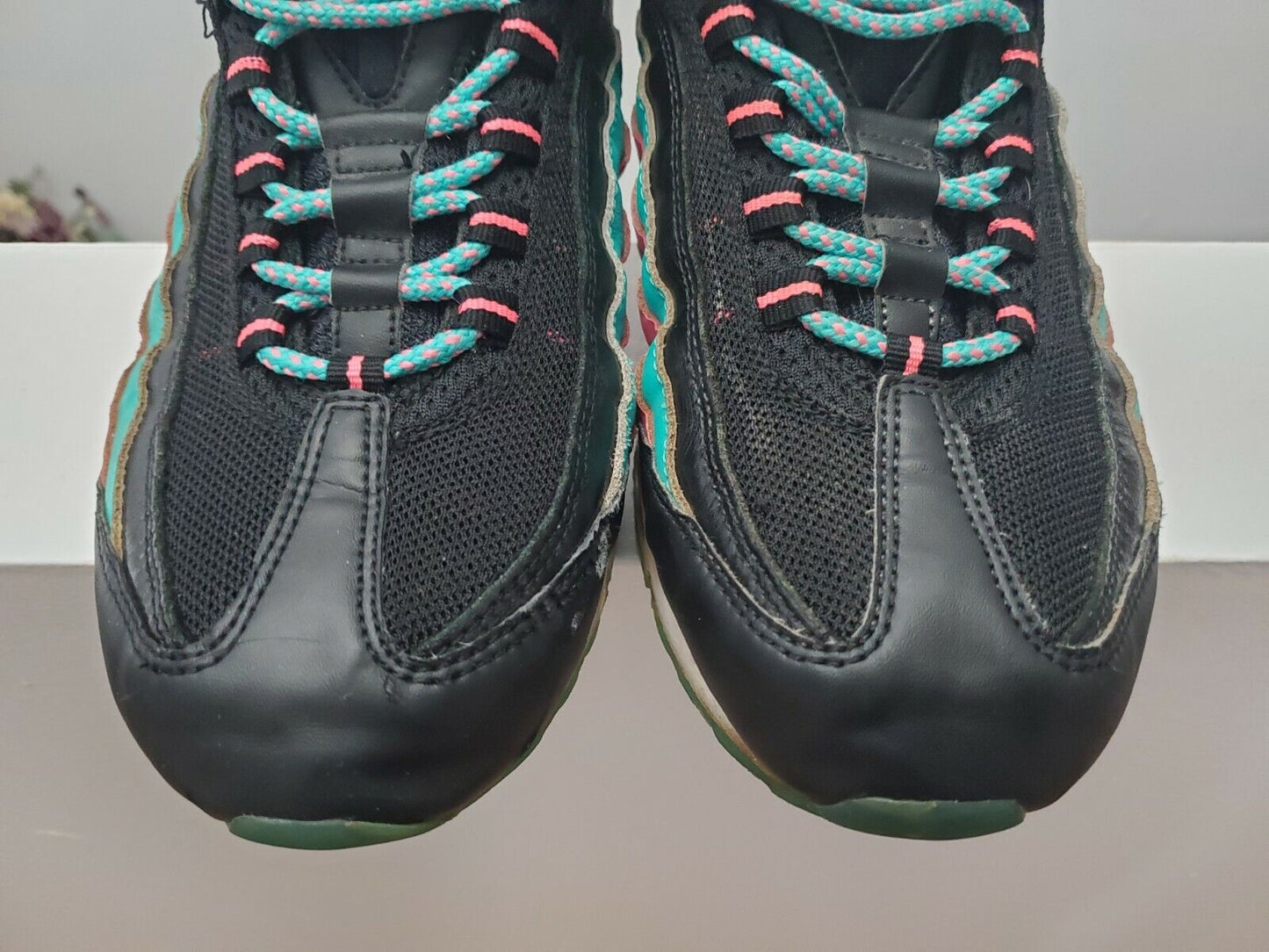 Mens 2008 Nike Air Max 95 Miami Vice Shoes Sneakers Size 9.5US