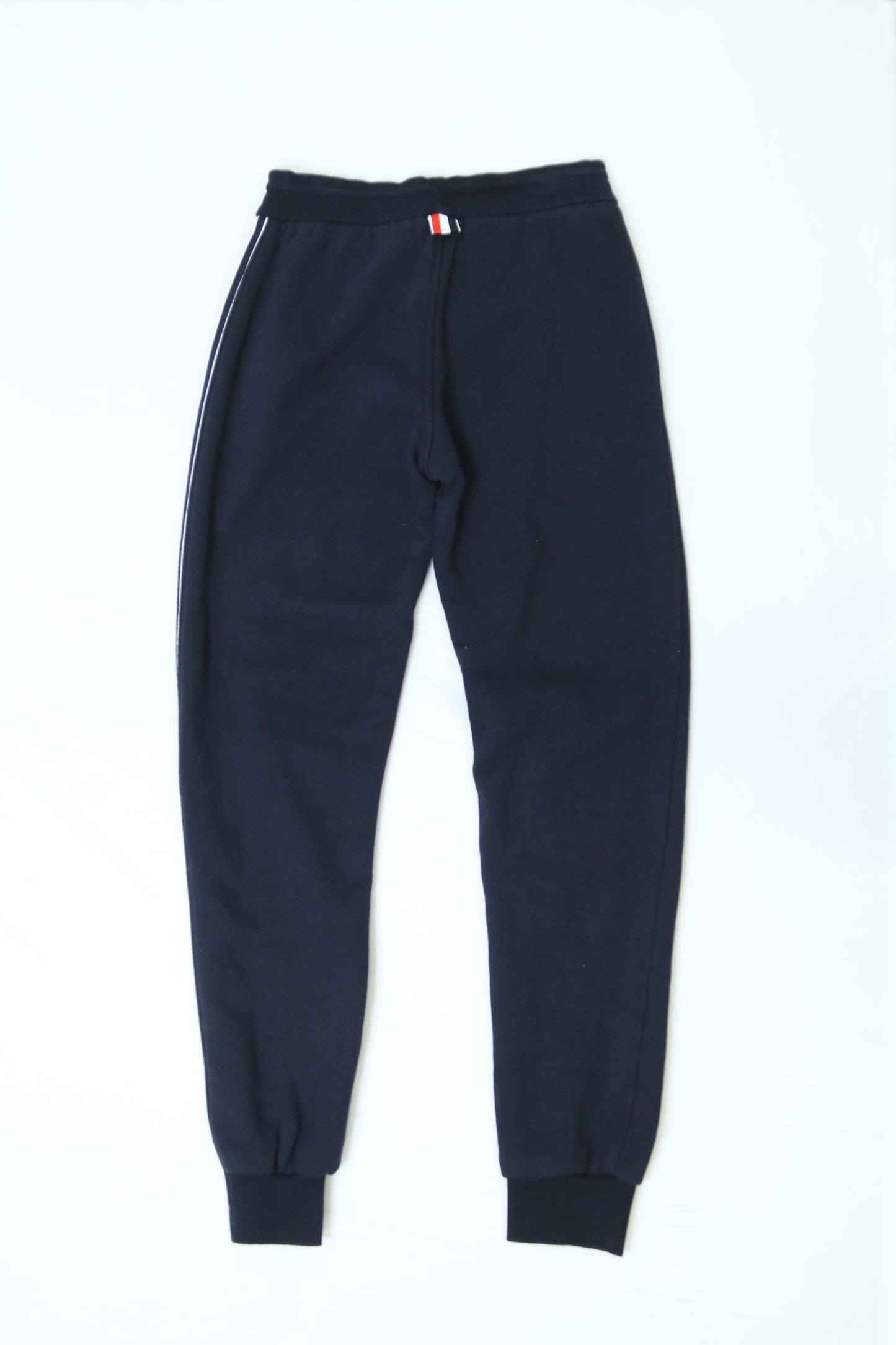 Women's Thom Browne RWB Stripe Loopback Track Pants Size 2XS