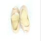 Women's Christian Louboutin Beige Lady Peep Toe Pump Heels Size 7