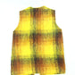 Women's Strathtay Vintage Fuzzy Mohair & Wool Plaid Vest