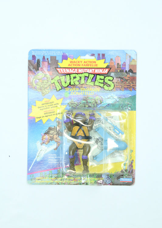 Vintage 1989 Teenage Mutant Ninja Turtles Sewer-Swimmin' Donatello action figure