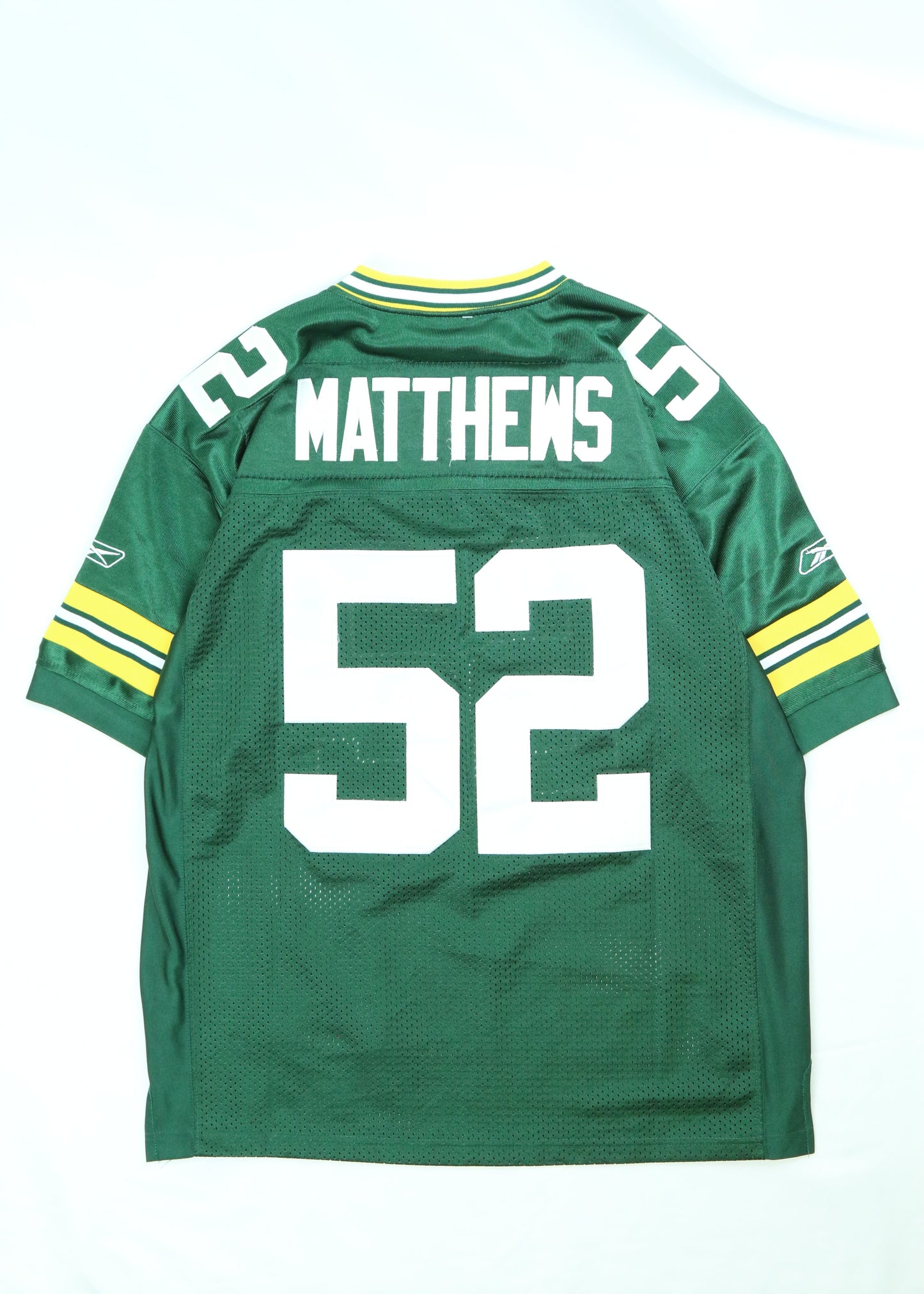Men's Vintage Reebok Clay Matthews Green Bay Packers Jersey Size XL