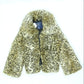 Women's American Eagle Leopard Print Faux Fur Jacket Size XS