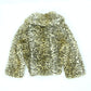 Women's American Eagle Leopard Print Faux Fur Jacket Size XS