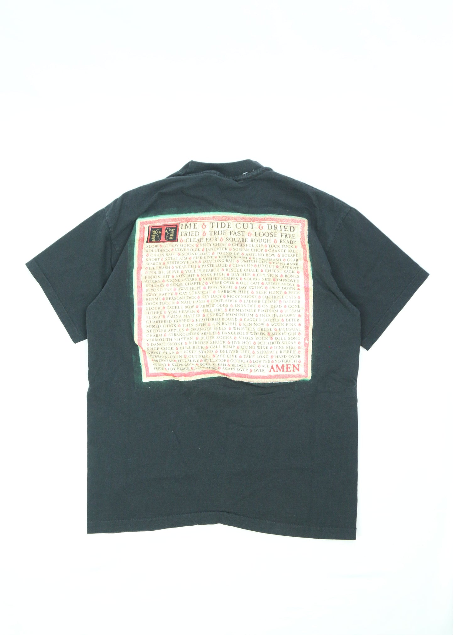 Men's Vintage 1993 Rush Counterparts Concert Tour T-shirt Size Large