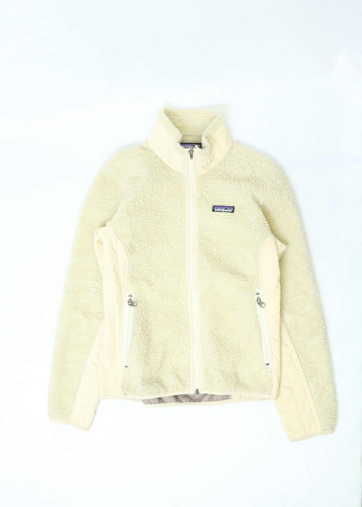 Women's Patagonia Beige Fleece Pullover Size Small