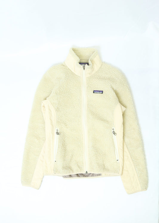 Women's Patagonia Beige Fleece Pullover Size Small
