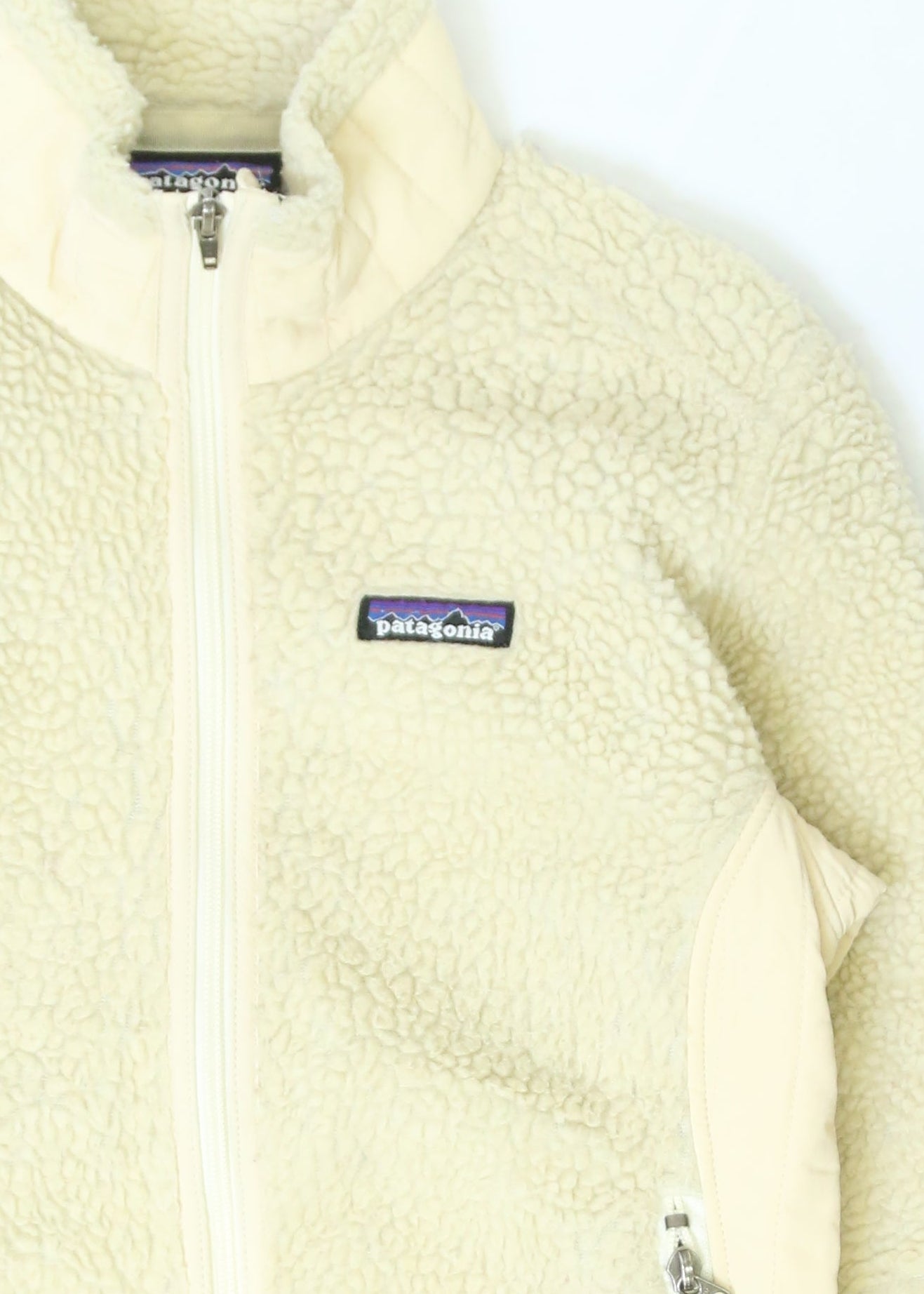 Women's Patagonia Beige Fleece Pullover Size Small