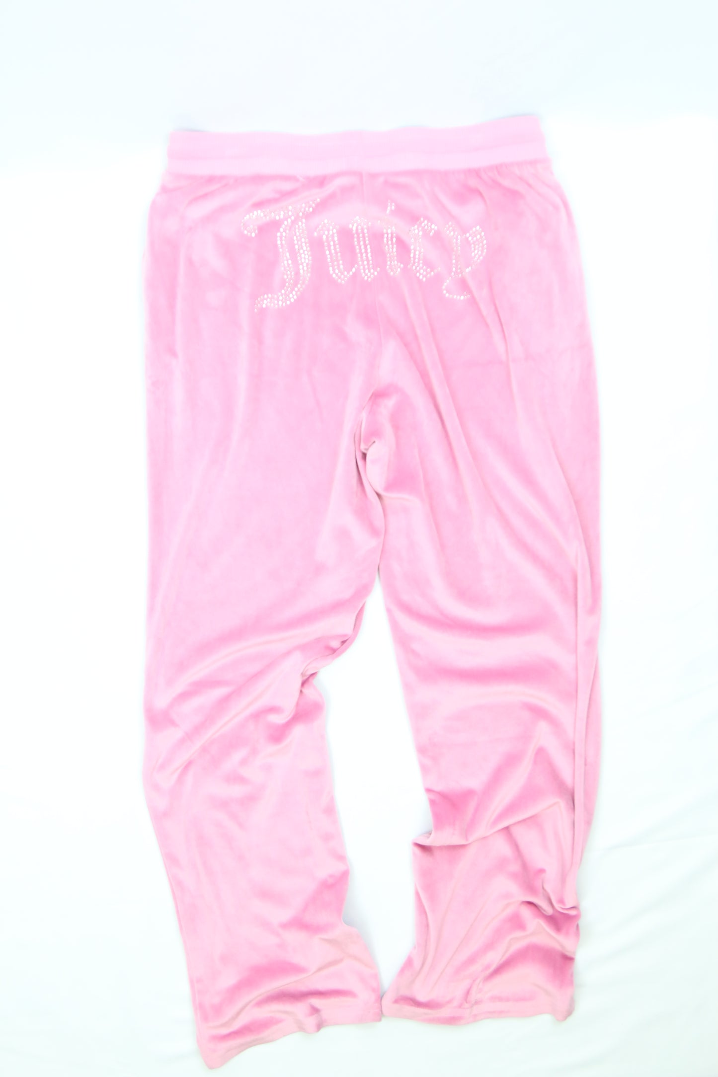 Womens Juicy Couture Velour Track Pants Size Medium