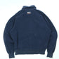 Men's Vintage 90s Roots Athletics Navy Blue Quarter-Zip Size Small