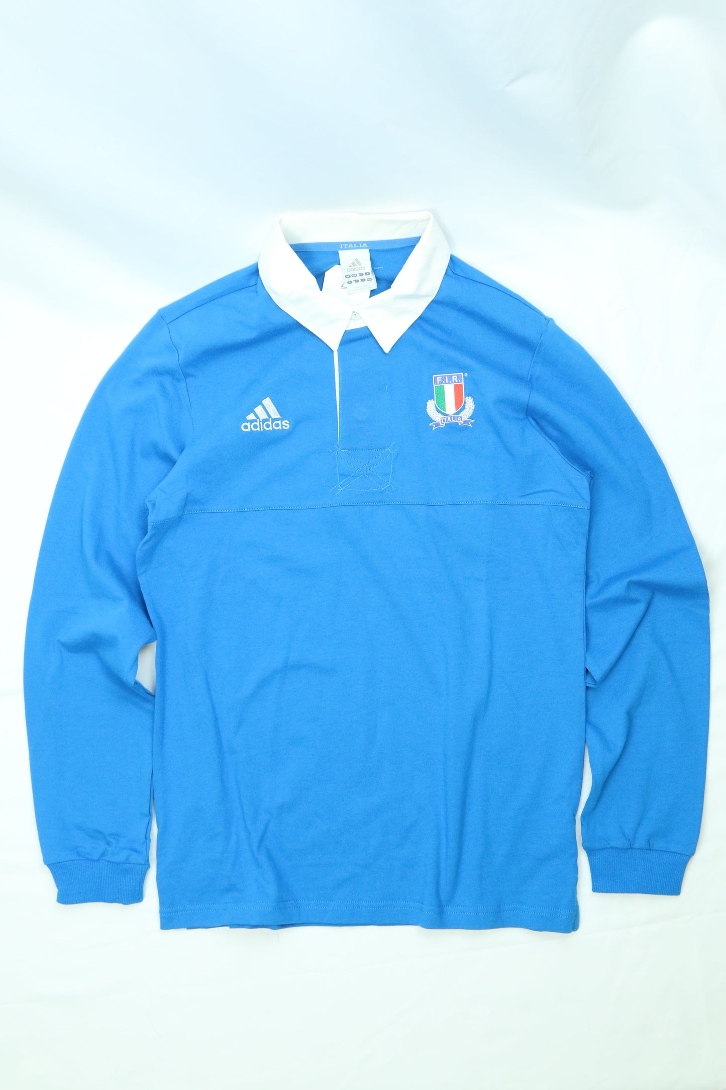 Men's Adidas Italy Rugby Sweater Size Medium