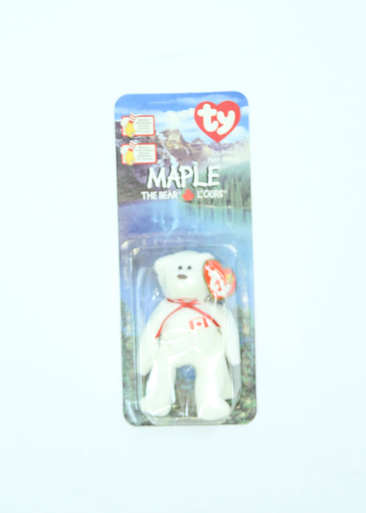 1999 McDonald's Ty Teenie Beanie Baby Maple the Bear