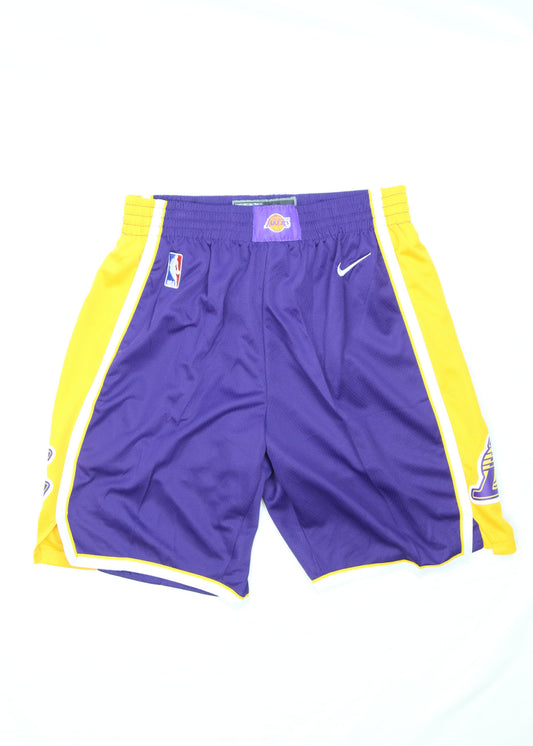 Vintage Los Angeles Lakers Nike Basketball Shorts Size XL