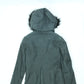 Women's Danier Black Fur-Lined Leather Jacket Size 3XS