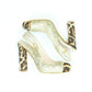 Women's Miu Miu Glitter & Leopard-Print Calf Hair Slingback Pumps Size 5
