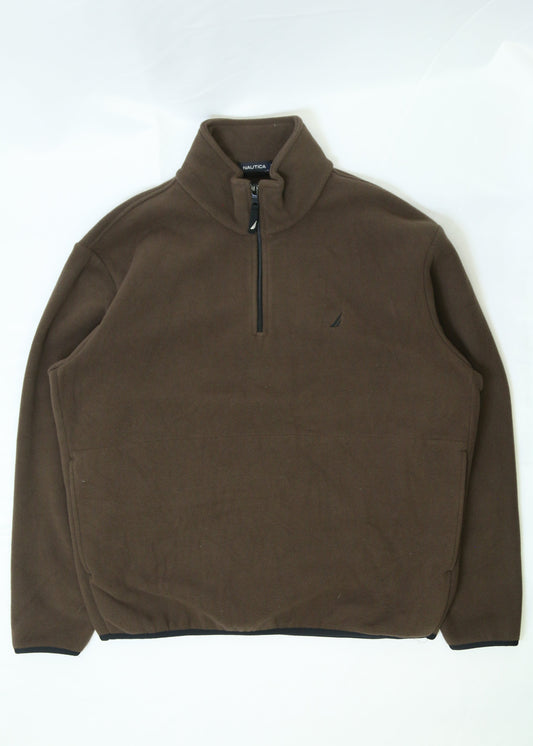 Men's Nautica Quarter Zip Fleece Size Large
