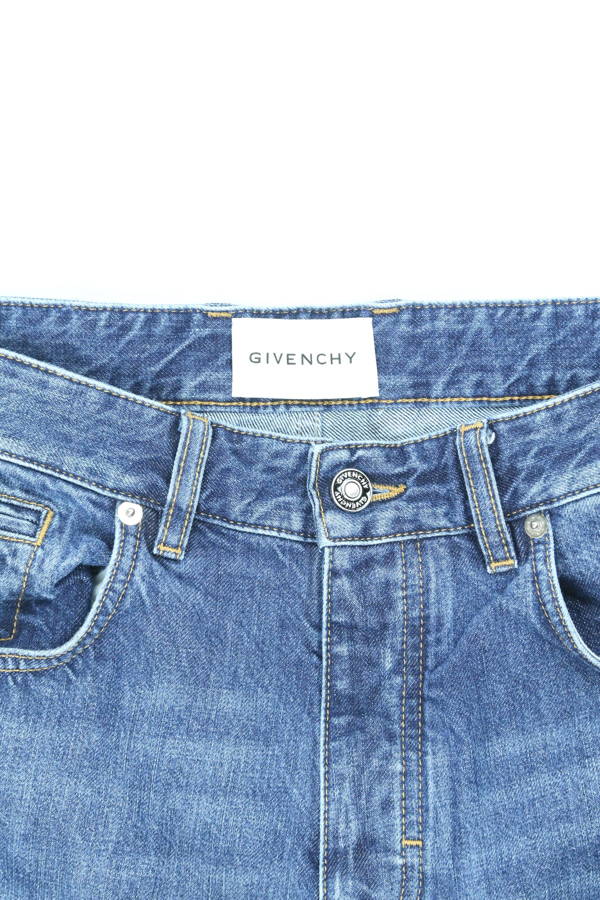 Men's Givenchy Logo Embroidered Skinny Jeans Size 30