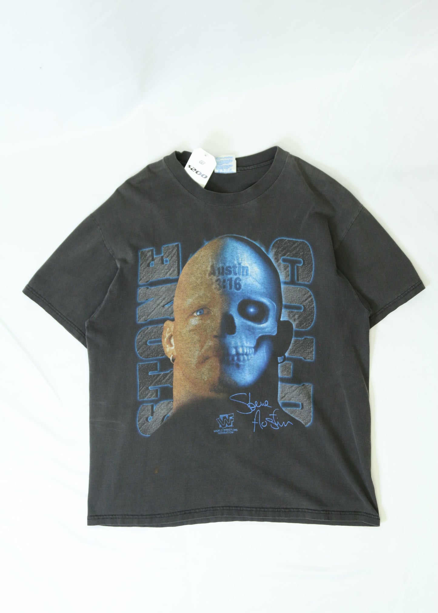 Men's Vintage WWF Stone Cold Steve Austin 3:16 T-Shirt Size Large