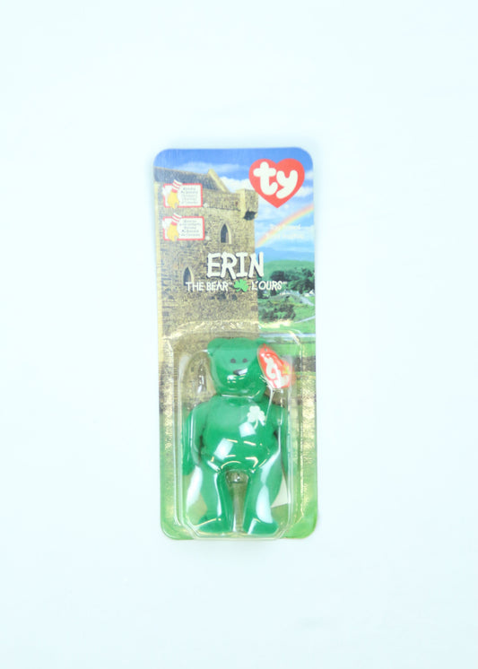 Ty Beanie Babies Erin the Irish Bear plush toy