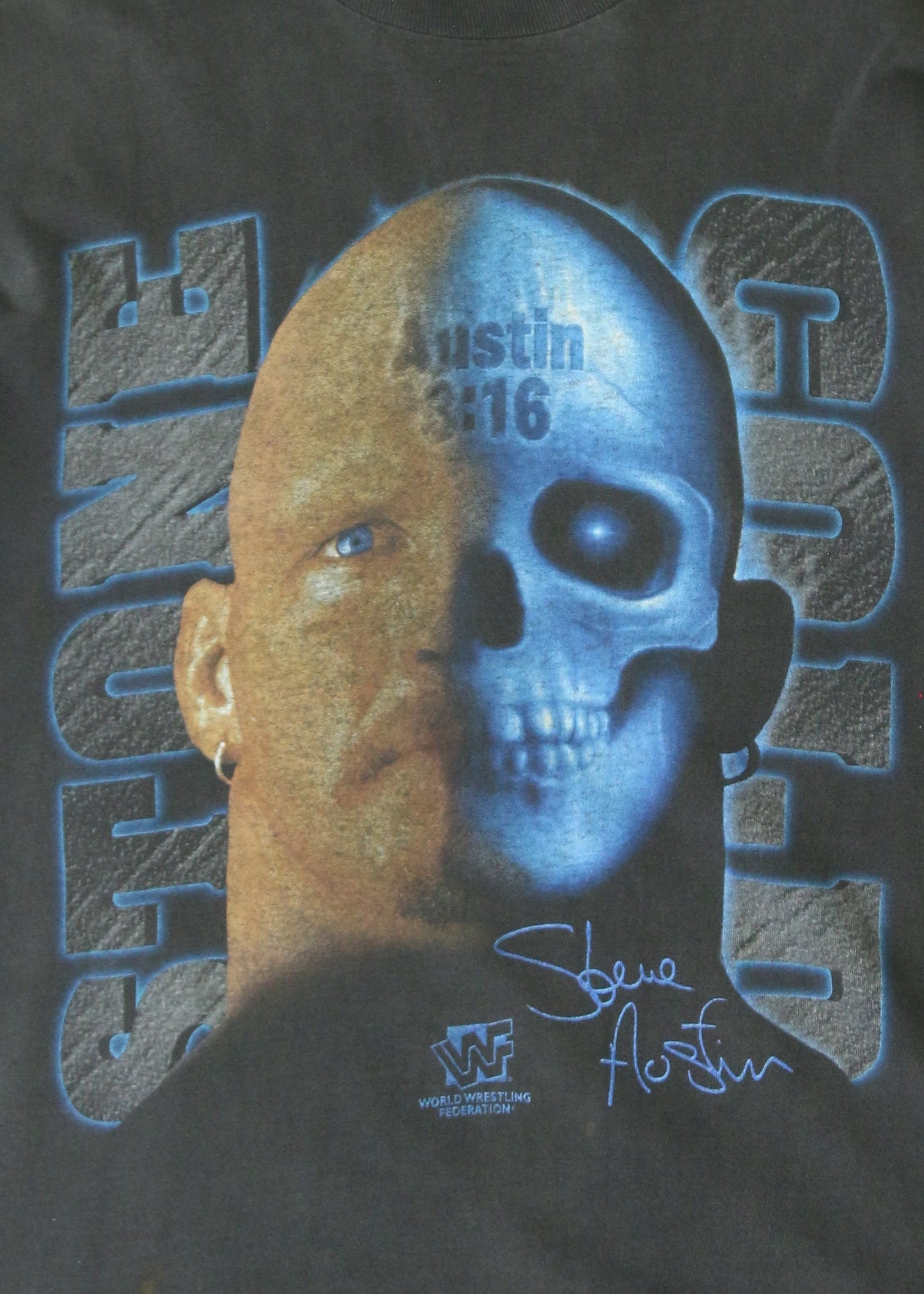 Men's Vintage WWF Stone Cold Steve Austin 3:16 T-Shirt Size Large