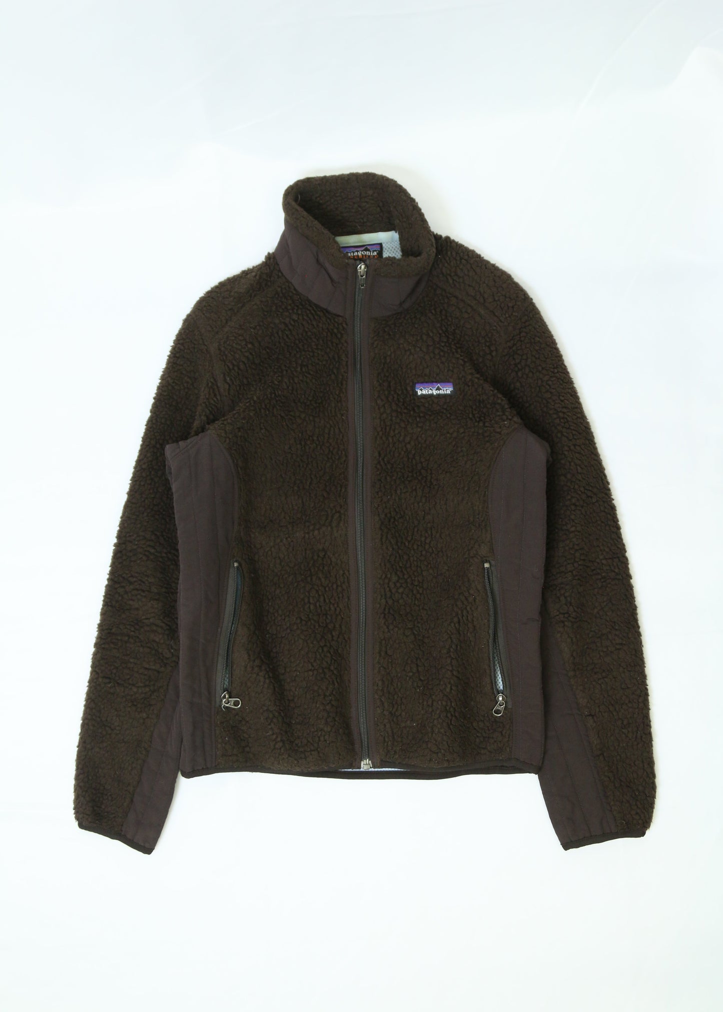 Women's Brown Patagonia Fleece Jacket Size XS