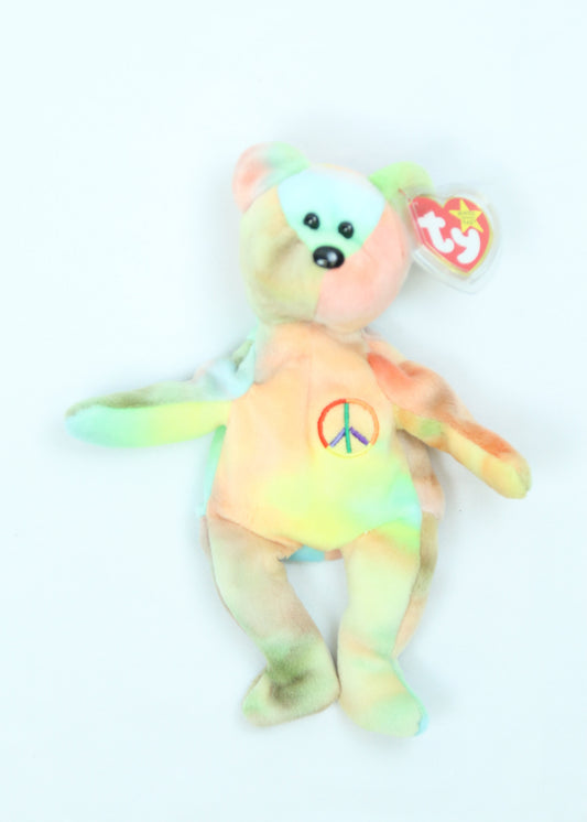 Ty Beanie Babies Peace Bear