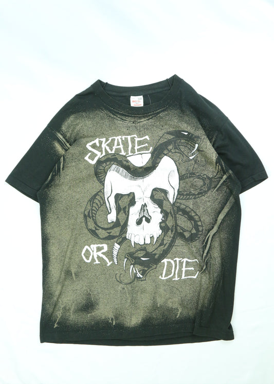 Men's Vintage 1980s "Skate or Die" T-shirt Size XL