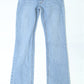 Women's Light Blue Low-rise Bootcut Jeans Size 27"