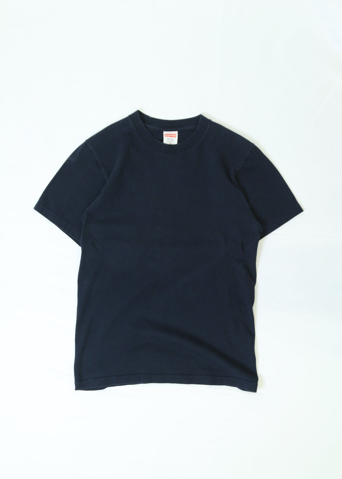 Men's Supreme Blank T-Shirt Size Small
