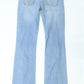 Women's Light Blue Low-rise Bootcut Jeans Size 27"