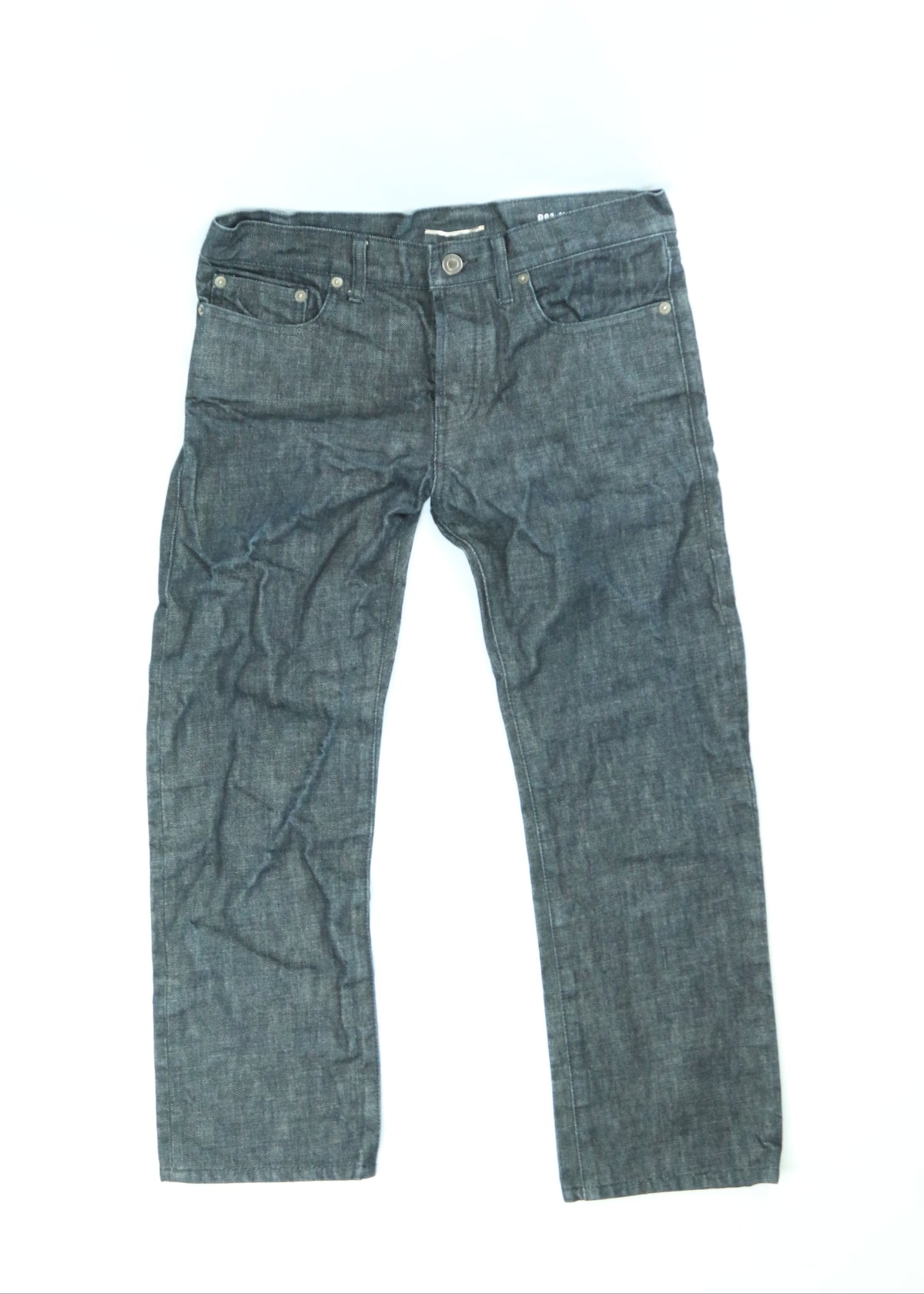 Men's Saint Laurent Raw Denim Indigo Jeans Size 30