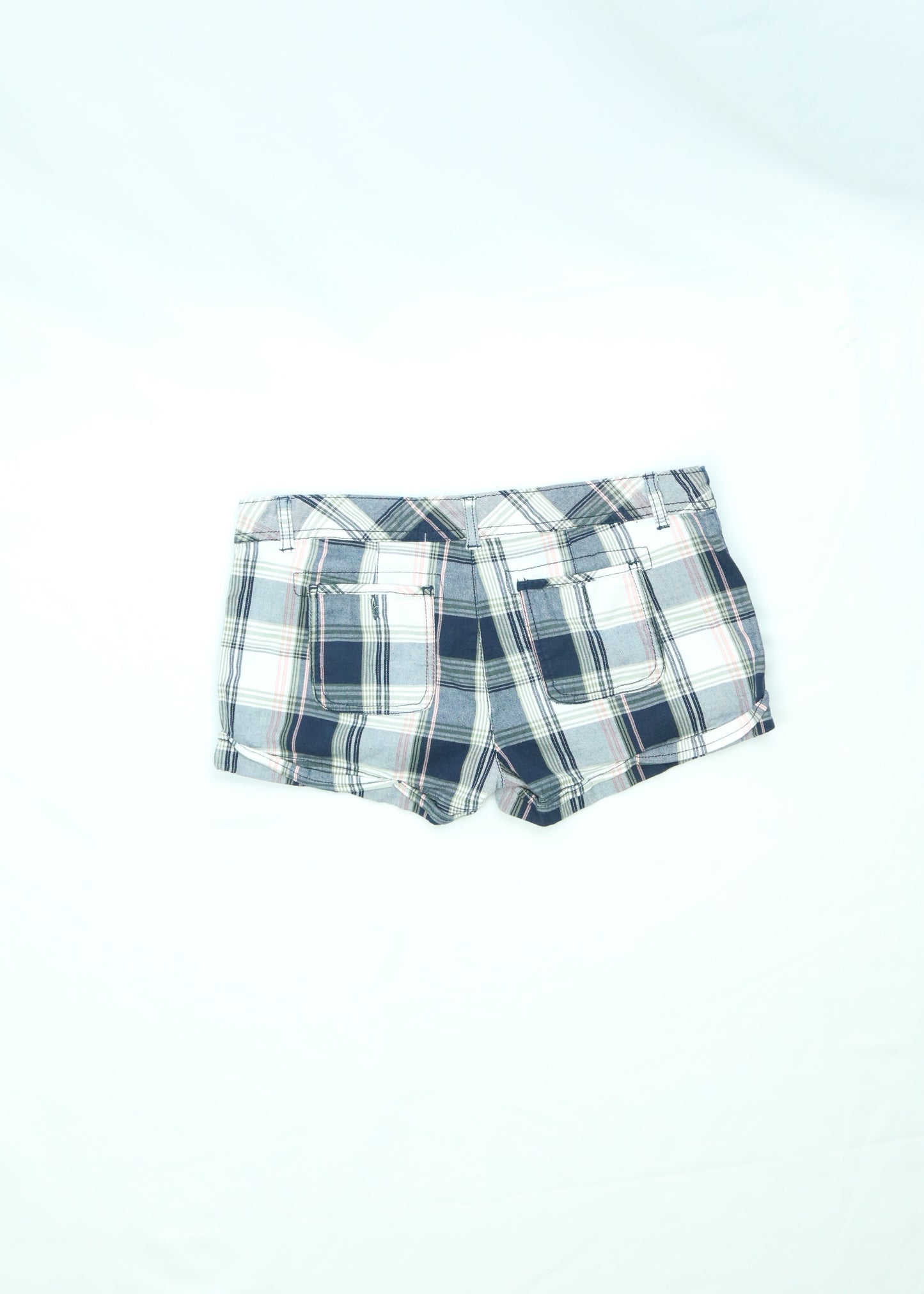 Women's Ardene Y2K Low-Rise Plaid Shorts Size 5