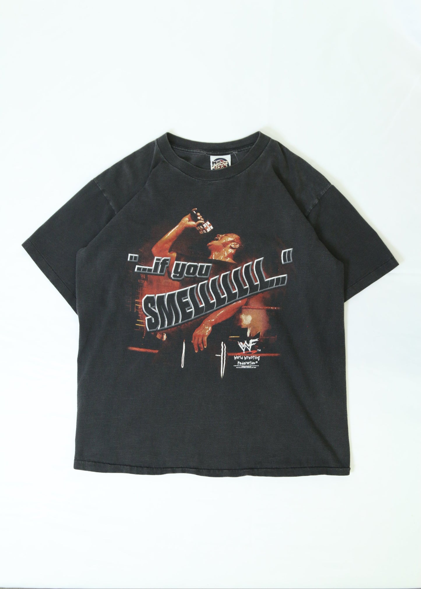 Men's Vintage 90s WWF The Rock T-Shirt Size Large