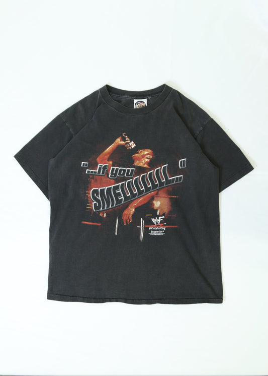 Men's Vintage 90s WWF The Rock T-Shirt Size Large