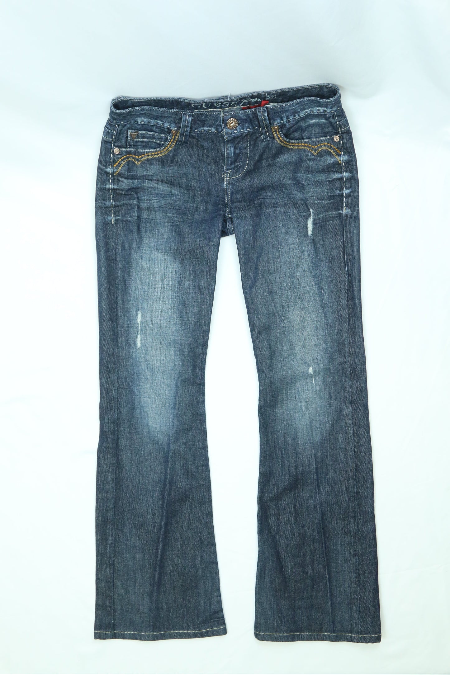 Women's Guess Low-Rise Flared Jeans Size 27