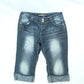 Women's Vintage Y2K Angels Jeans Cropped Capris Size 13