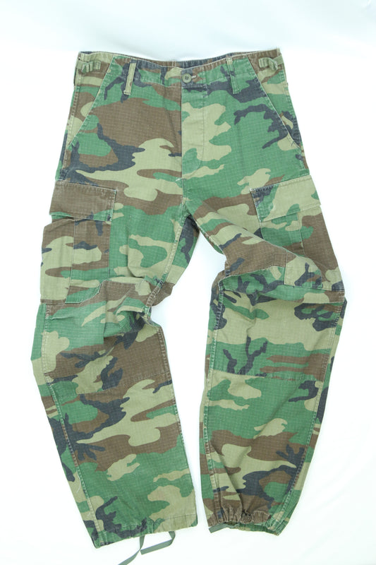 Men's Military Camo Cargo Pants Size XS